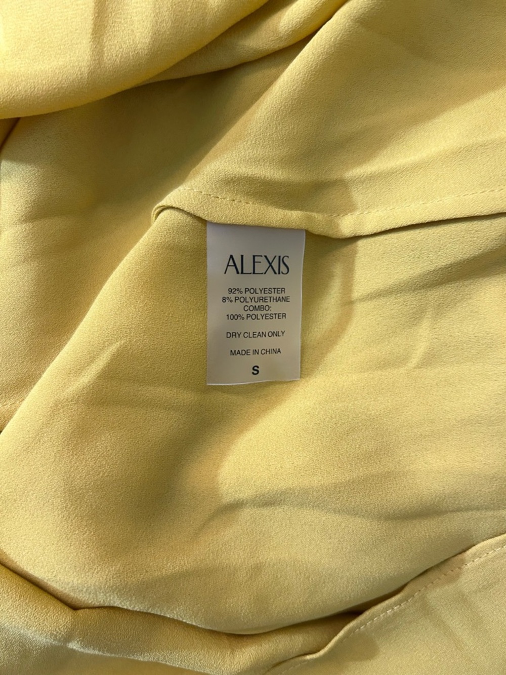 BEST Alexis Rasha Midi Dress Gown Terracotta Orange Yellow Pleated Cocktail Even - Picture 8 of 9